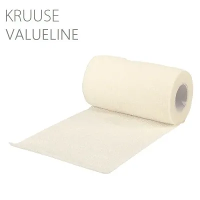 Farm & Veterinary: Valueline Flexible Bandage. White. 10 cm x 4.5 metre