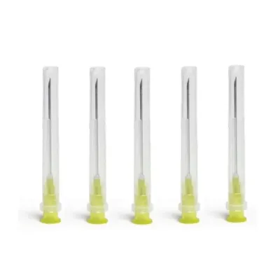 Enjektör İğnesi 0.9 x 38 mm. Sarı. 100/pk