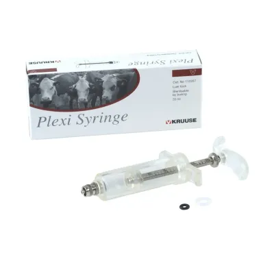 Kruuse Mika Enjektör. 20 ml. Piston Ayarlı