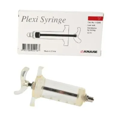 Farm & Veterinary: Mika Syringe 50 ml Piston Ayarli