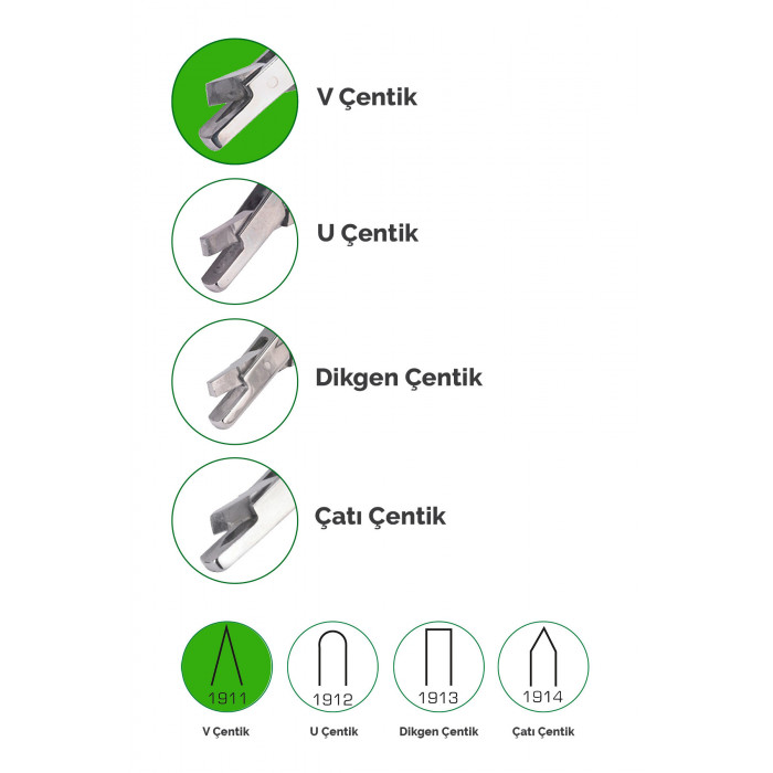 Kulak İşaretleme V Çentik Pensi