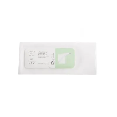 Farm & Veterinary: Veterinary Nylon Suture. No:5/0. 45 cm. 13 mm 3/8 C Keskin with Needle. 18/pk