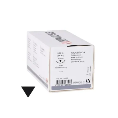 Ferma və Baytarlıq: Baytarlıq PD-X İplik. No:0. 70 cm. 30 mm 3/8 Keskin iynəli. 18/pk