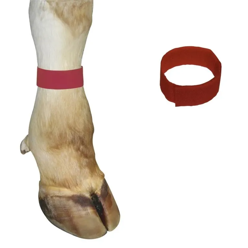 Ayaq işarəsi lenti. Velcro bağlanması. 36 sm. Qırmızı (10 ədəd)