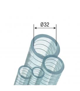 Çelik Telli Şeffaf Spiral Hortum (Ø32 mm)