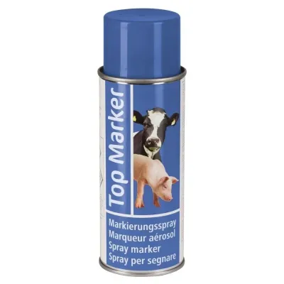 Ferma və Baytarlıq: Top Marker İşaretleme Spreyi. 500 ml. Mavi