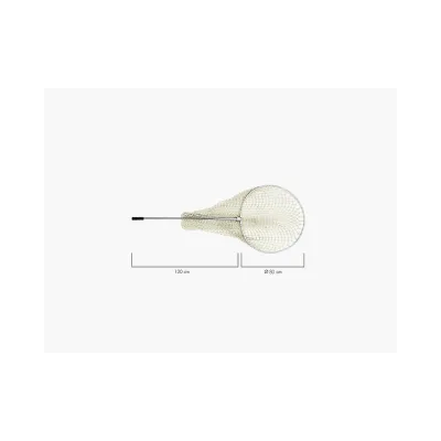 Cat catching net, 80 cm diameter, veterinary and municipal animal control equipment.