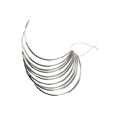 Farm & Veterinary: Sutur Needle Regular Eye 1/2 Keskin 69 mm 10/pk