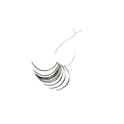 Kruuse-Vet Sütür İğnesi. Spring Eye. 3/8. Keskin. 21 mm. 10/pk