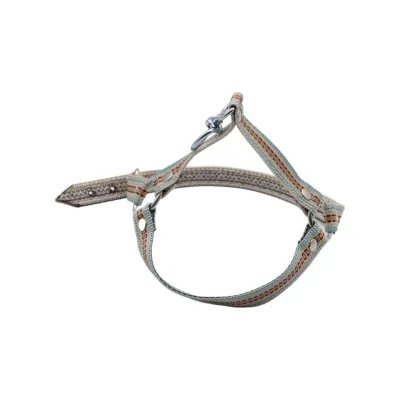 Practical adjustable ram halter for controlling small livestock.