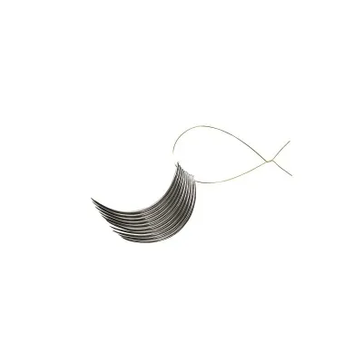 Farm & Veterinary: Sutur Needle Spring Eye 3/8 Keskin 25 mm 10/pk