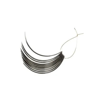 Kruuse-Vet Sütür İğnesi. Spring Eye. 3/8. Keskin. 41 mm. 10/pk