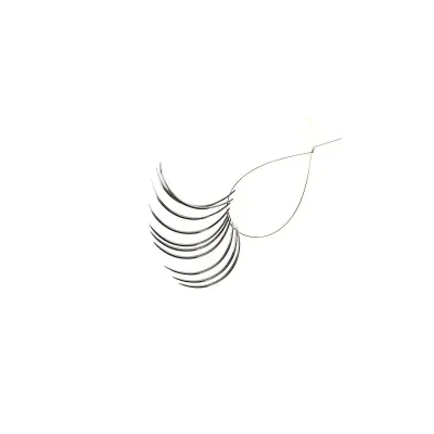 Kruuse-Vet Sütür İğnesi. Spring Eye. 3/8. Yuvarlak. 18 mm. 10/pk