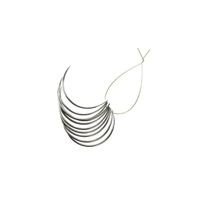 Kruuse-Vet Sütür İğnesi. Spring Eye. 1/2. Yuvarlak. 28 mm. 10/pk