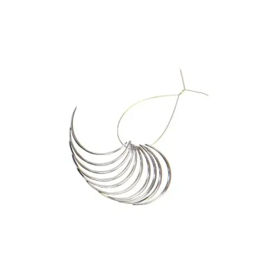 Kruuse-Vet Sütür İğnesi. Regular Eye. 1/2. Keskin. 25 mm. 10/pk