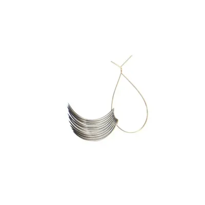 Farm & Veterinary: Sutur Needle Regular Eye 3/8 Keskin 19 mm 10/pk