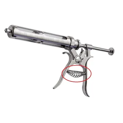 Farm & Veterinary: HSW Henke Roux Revolver Syringe 50 ml Spare Tetik Yayi