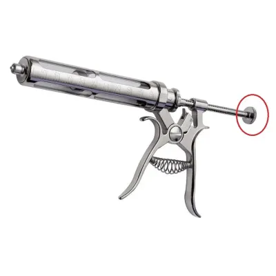Farm & Veterinary: HSW Henke Roux Revolver Syringe 50 ml Spare Piston Cubugu Topuzu