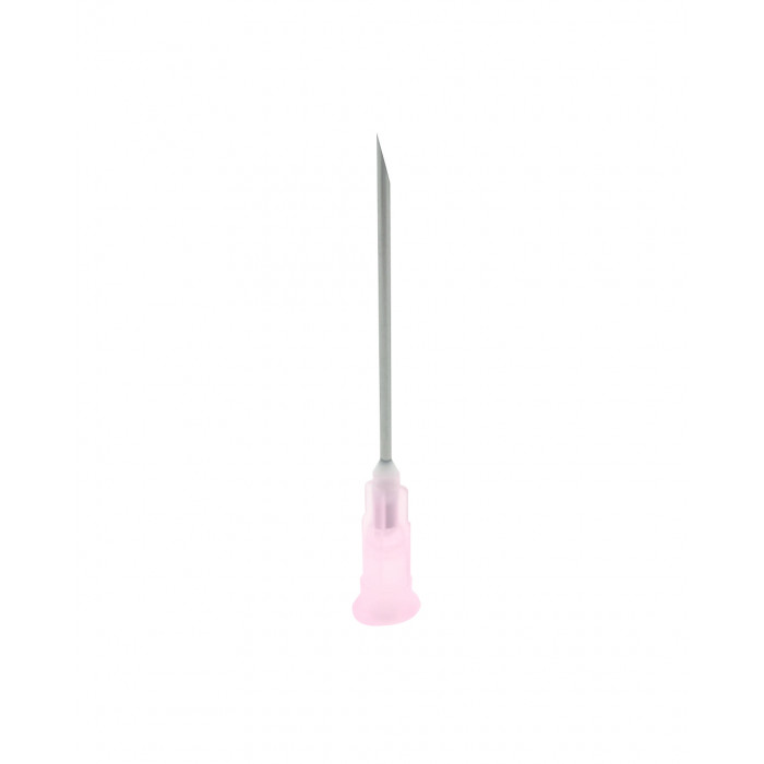 1.20 x 38 mm 18G x 1 1/2 Pembe Steril Enjektör İğnesi (100 adet)