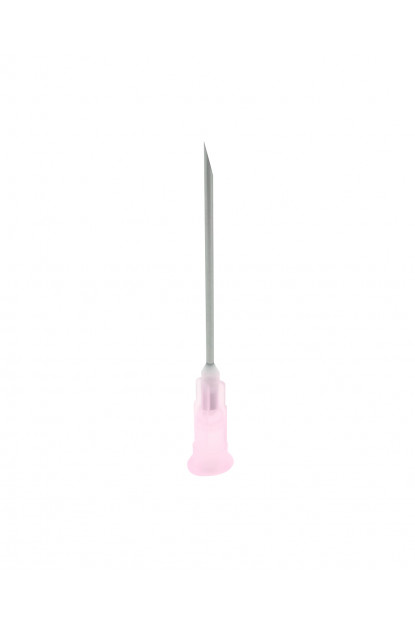 1.20 x 38 mm 18G x 1 1/2 Pembe Steril Enjektör İğnesi (100 adet)