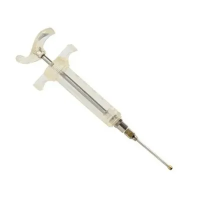 Farm & Veterinary: Kus Besleme Syringe. Mika. 10 ml + 14G Cannula. Straight Uclu