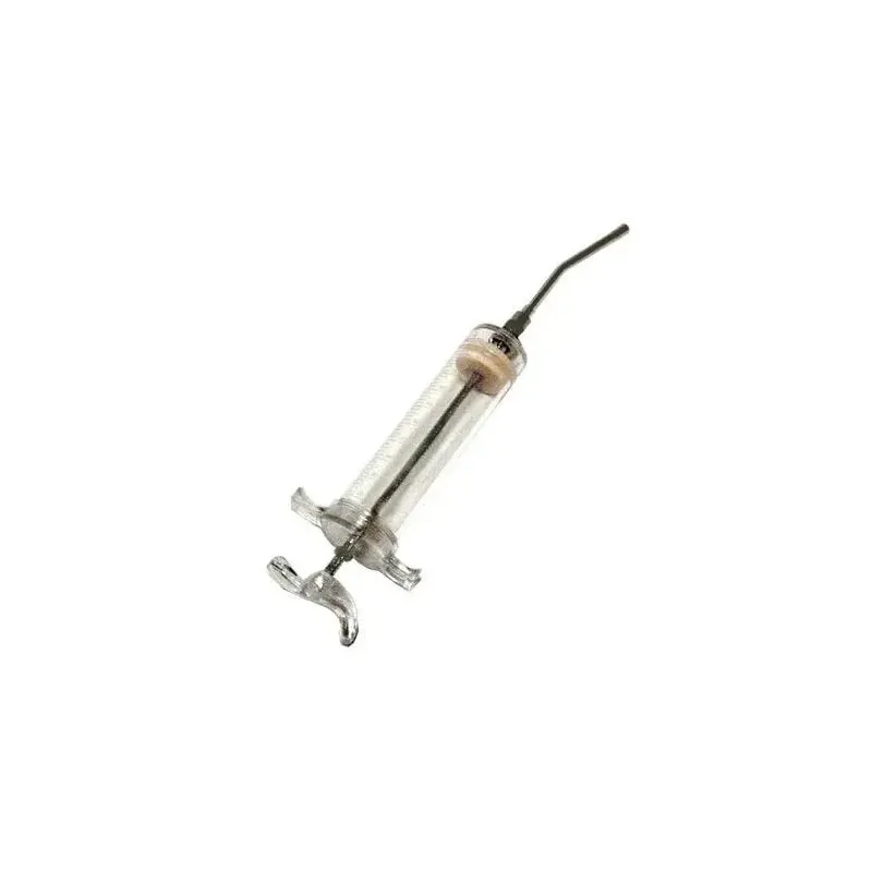 Kuş Besleme Enjektörü. Mika. 20 ml + 14G Kanül. Eğri Uçlu