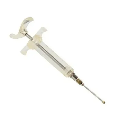 Ferma və Baytarlıq: Kuş Besleme Enjektörü. Mika. 20 ml + 14G Kanül. Düz Uçlu