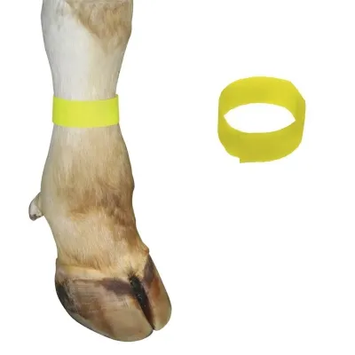 Ayak İşaretleme Bandı. Cırtlı. 36 cm. Sarı ( 10 Adet )