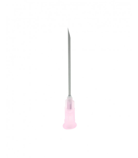 0.5 x 16 mm 25G  5/8 Pembe Steril Enjektör İğnesi (100 adet)