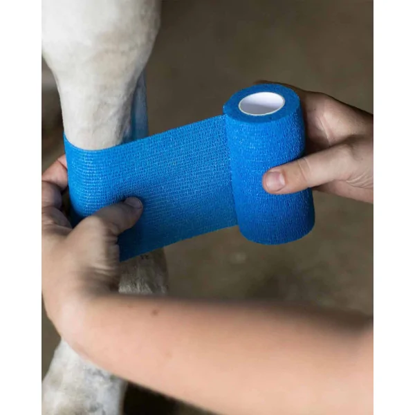 Öz-özünə yapışan sarğı 10 sm x 4.5 M - Mavi