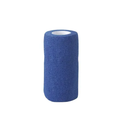  Yapışkanlı bandaj 10 cm x 4.5 M mavi büyükbaş küçükbaş tırnak sargısı