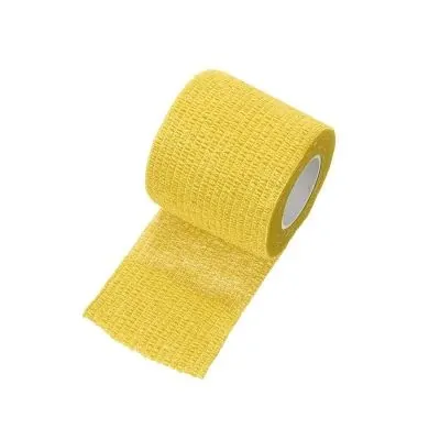 Farm & Veterinary: Cohesive Elastic Bandage Bitter Taste Yellow 5 x 4.5 meters.