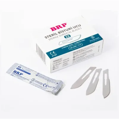 Farm & Veterinary: BRP Vet Bisturi Ucu. No:22 (100 Pcs)