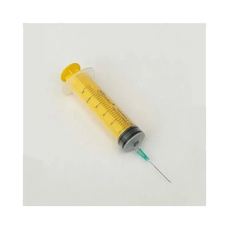 TTT Plastic Syringe 50 ml Sealed 21g Green Needle (1 Piece)