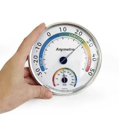Farm & Veterinary: Anymetre TH101E Termometre-Higrometre. Mekanik (Nem and Sicaklik Gauge)