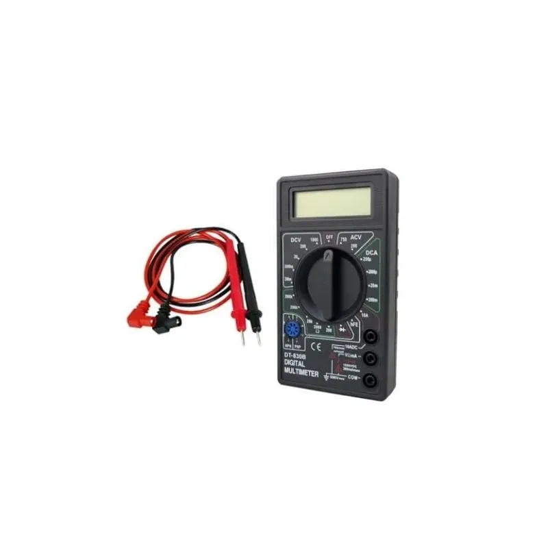 DT830B Digitalmultimeter Voltmeter Amperemeter