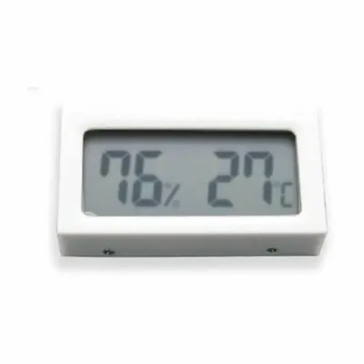Farm & Veterinary: Termometre - Higrometre. Digital. White ( Nem and Sicaklik Gauge )