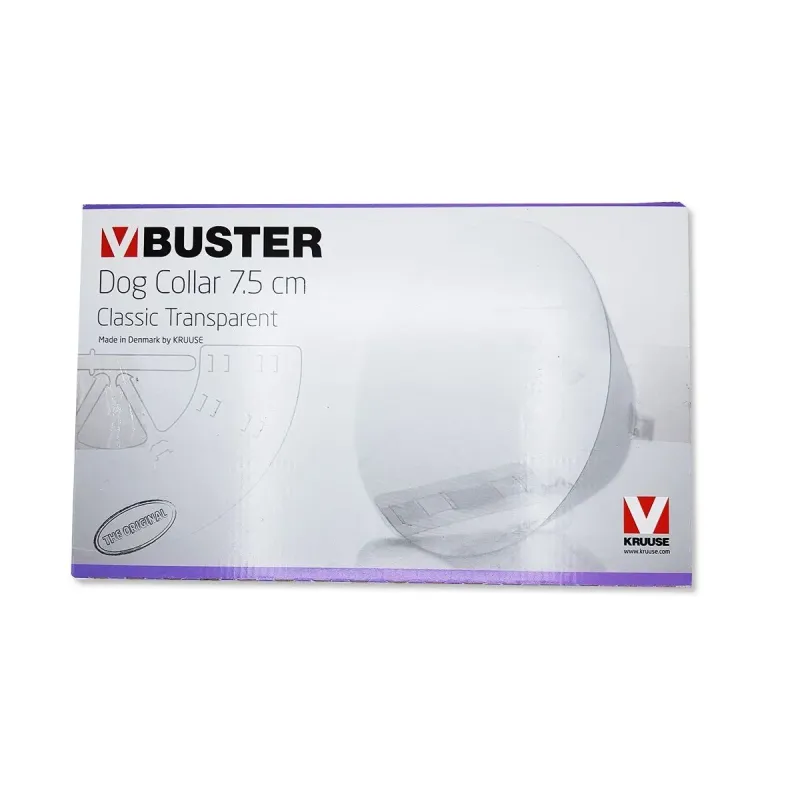 Buster Elizabeth it boyunbağı. Şəffaf. 75 sm (10 ədədlik paket)