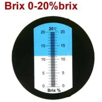 ATC 0-20 Şəkər Sıxlığı Ölçən Brix Refraktometri – 