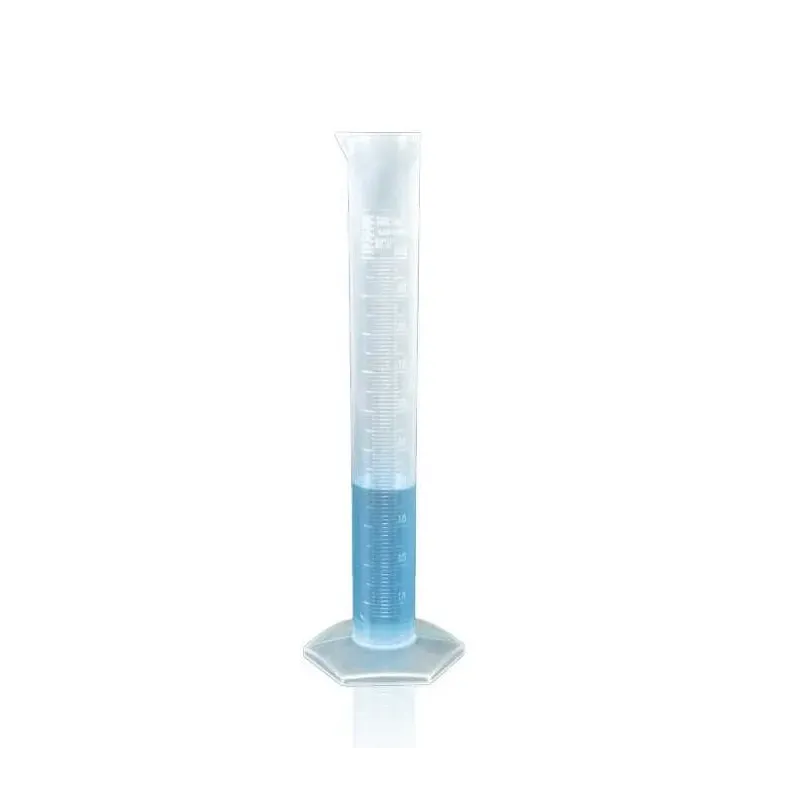 Isolab Plastik Ölçmə Silindri. 250 ml. Relyefli Tərəzi.