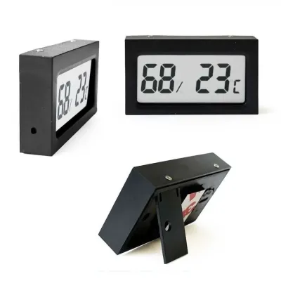 Farm & Veterinary: Termometre - Higrometre. Digital. Black ( Nem and Sicaklik Gauge )