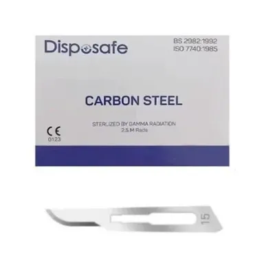 Disposafe Vet Bistüri Ucu No:15 (100 Adet)