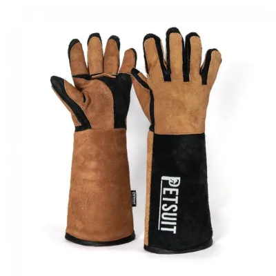 Farm & Veterinary: Koruyucu Glove. 45 cm. 5P (Black/Taba)
