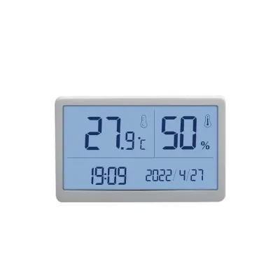 Benetech Termometri - Hiqrometr. Rəqəmsal. Saatla (Rütubət və Temperaturu Ölçən) – 