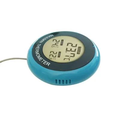Termometre. Min. Max. Dijital. Problu. Mavi