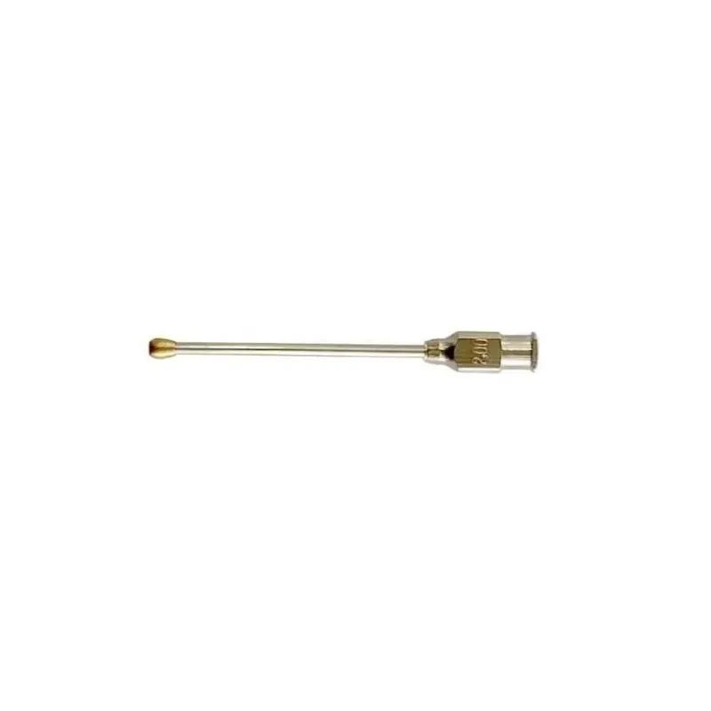 Kuşlar İçin Besleme Kanülü. Luer Lock. 17G. 1.4x40 mm. Düz