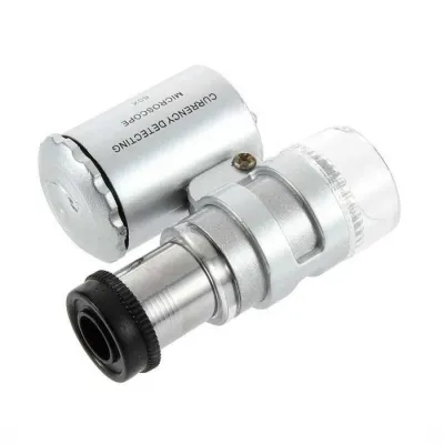 Ledli Mini Büyüteç 60X