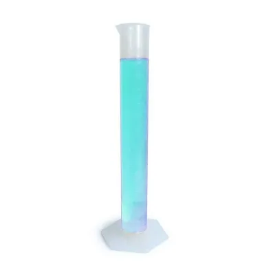 Isolab Plastik Ölçmə Silindri. 250 ml. Relyefli Tərəzi. – 
