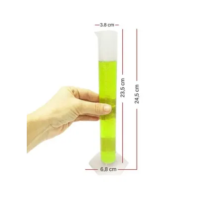 İsolab Plastik Mezür. 100 ml. Kabartma Skala