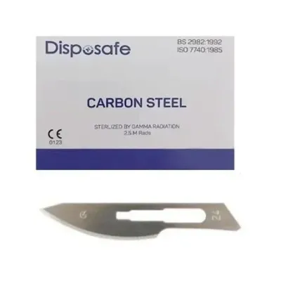 Farm & Veterinary: Disposafe Vet Bisturi Ucu No:24 (100 Pcs)